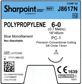 Polypropylene 6-0 Blue 1x18" PC-1