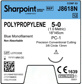 Polypropylene 5-0 Blue 1x18" PC-1