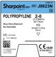 Polypropylene 2-0 Blue 1x30" KS Straight Cutting 60mm