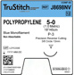 Polypropylene 5-0 Blue 18", P-3 Precision Reverse Cutting 13